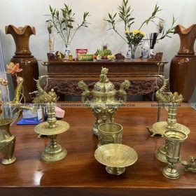 Quy trình đúc đỉnh đồng thủ công có họa tiết tinh xảo
