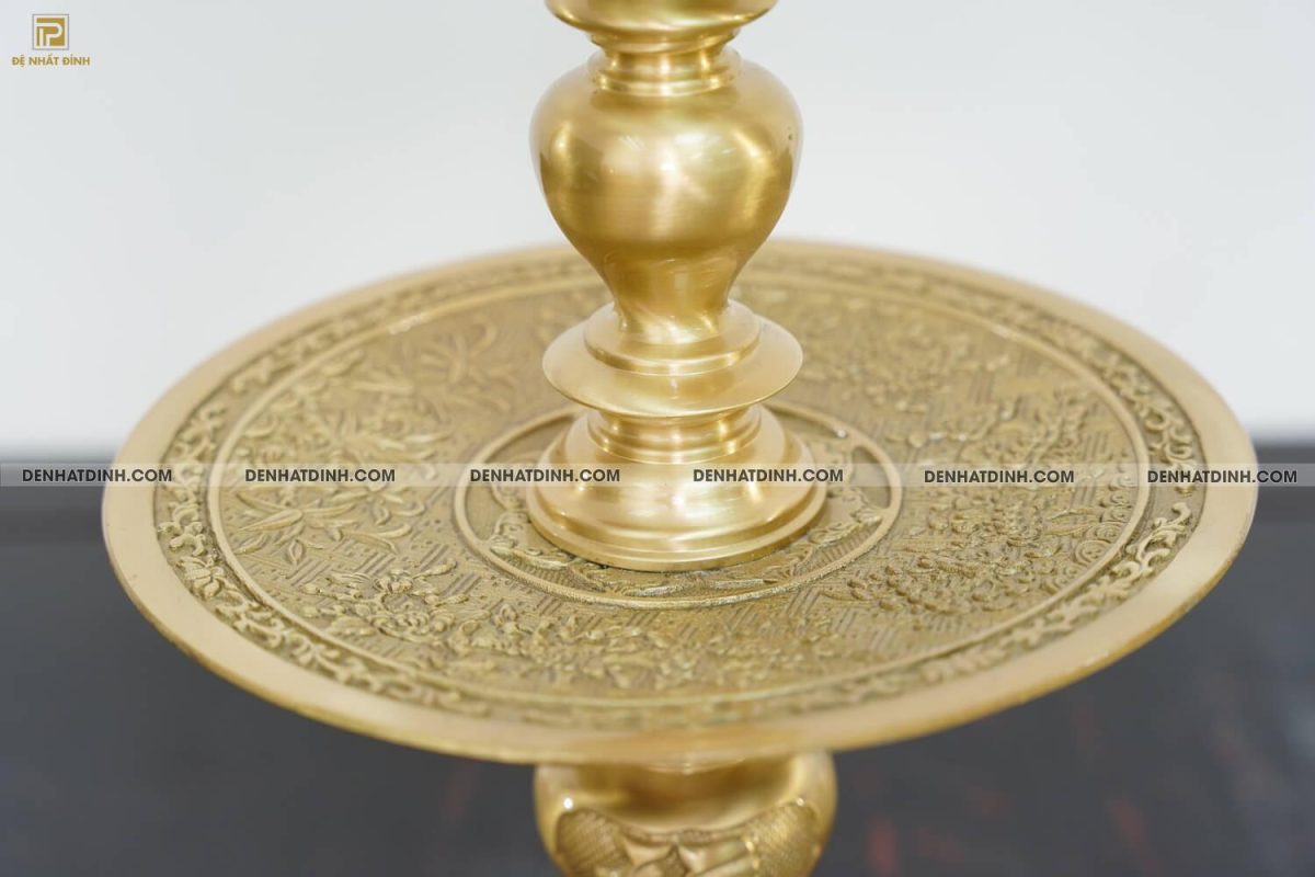 Đôi chân nến hoa văn đăng đối Tứ Quý - Tứ Linh - Đời nhà Trần - Ảnh 9