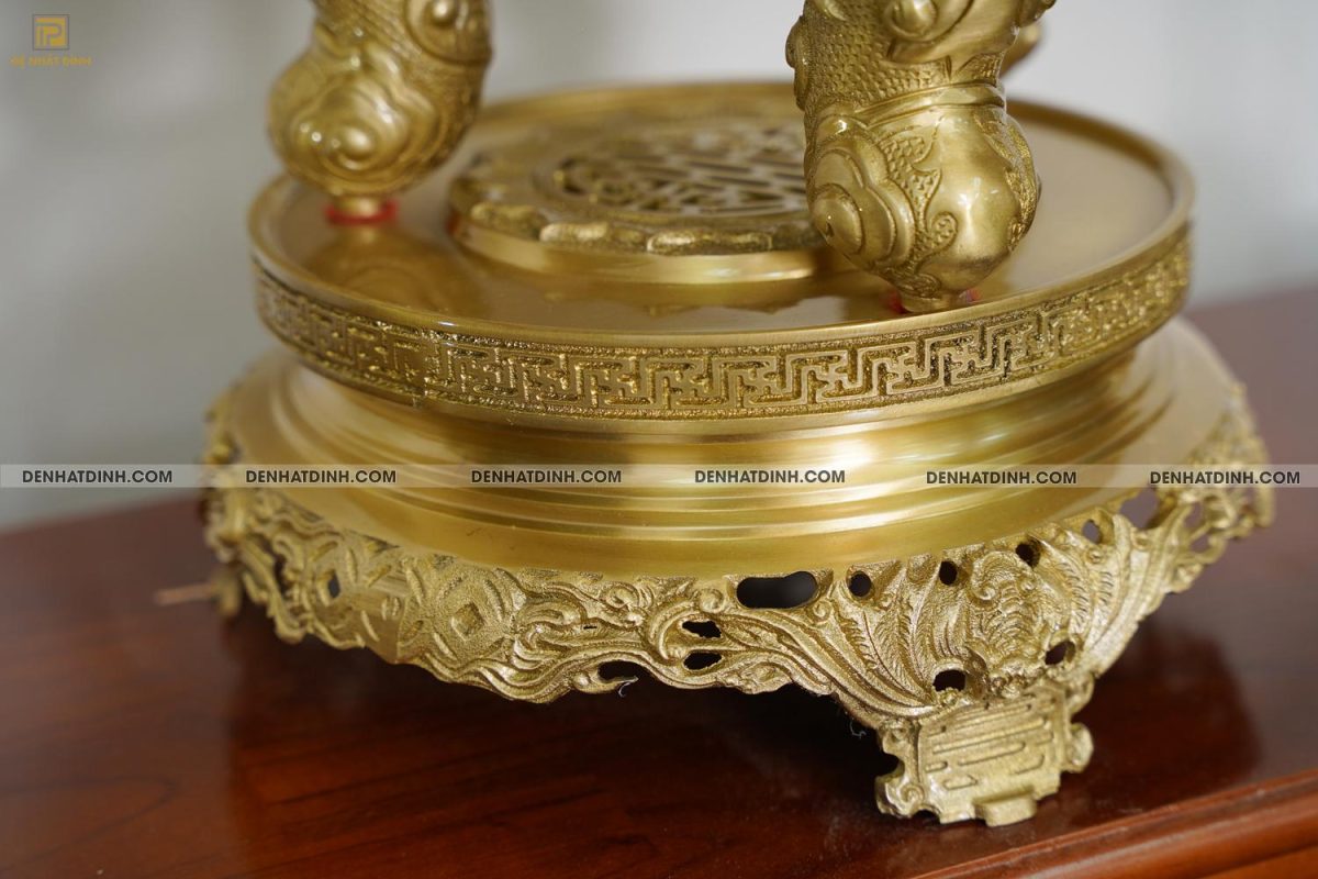 Bộ Ngũ Sự Song Long 66 cm Ngũ Phúc Lâm Môn - Màu Nguyên Chất - Ảnh 9