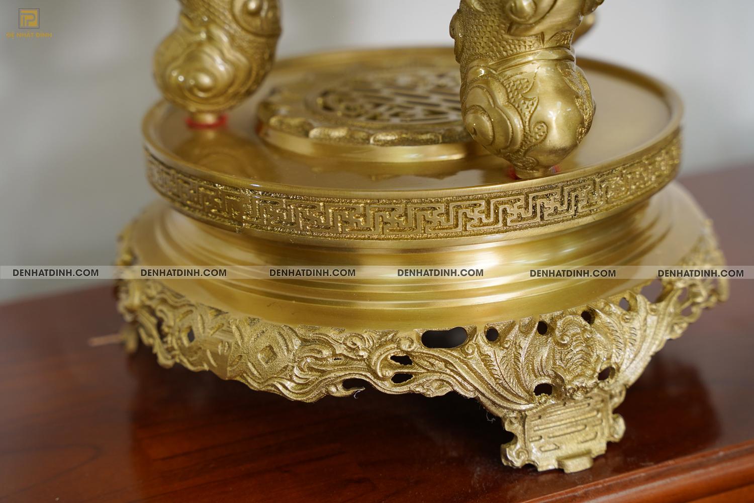 Bộ Ngũ Sự Song Long 65 cm Ngũ Phúc Lâm Môn - Màu Nguyên Chất - Ảnh 9