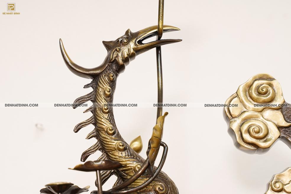 Bộ Ngũ Sự Song Long 68 cm Tứ Linh Mang Ý Nghĩa Nhân Quả - Ảnh 7