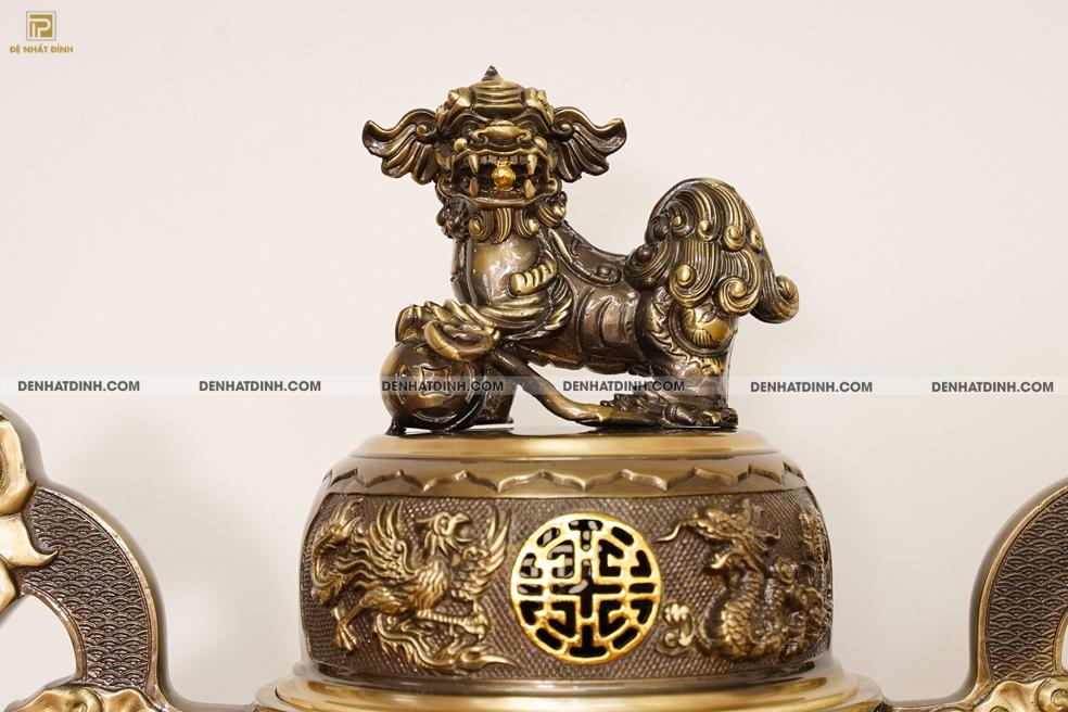 Bộ Ngũ Sự Song Long 68 cm Tứ Linh Mang Ý Nghĩa Nhân Quả - Ảnh 2