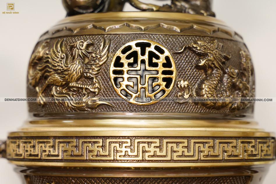 Bộ Ngũ Sự Song Long 68 cm Tứ Linh Mang Ý Nghĩa Nhân Quả - Ảnh 5