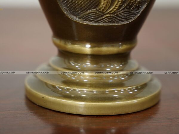 Alternative view of Lục bình cao 30cm màu hun cổ