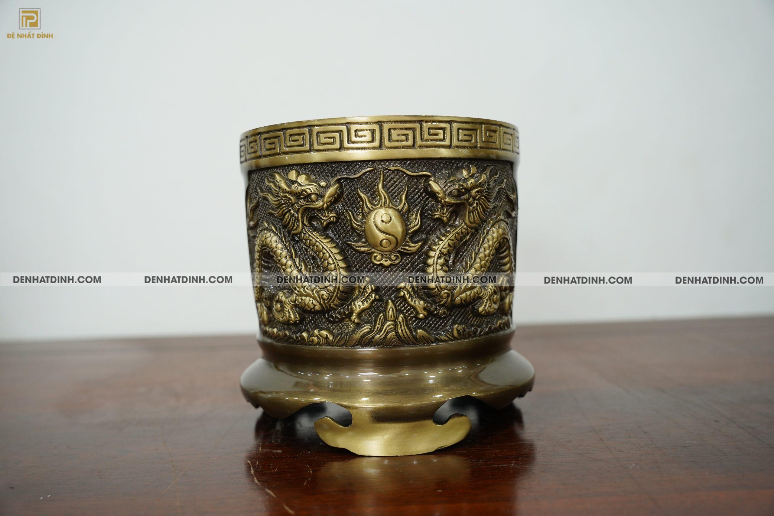 Bát hương bằng đồng 18 Mộc - Ảnh 6