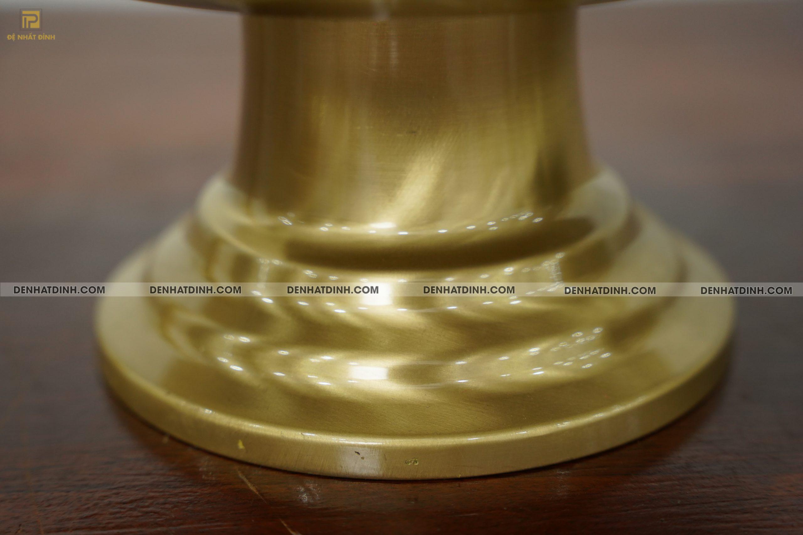 Mâm bồng hoa quả đường kính 30cm màu vàng mộc - Ảnh 2