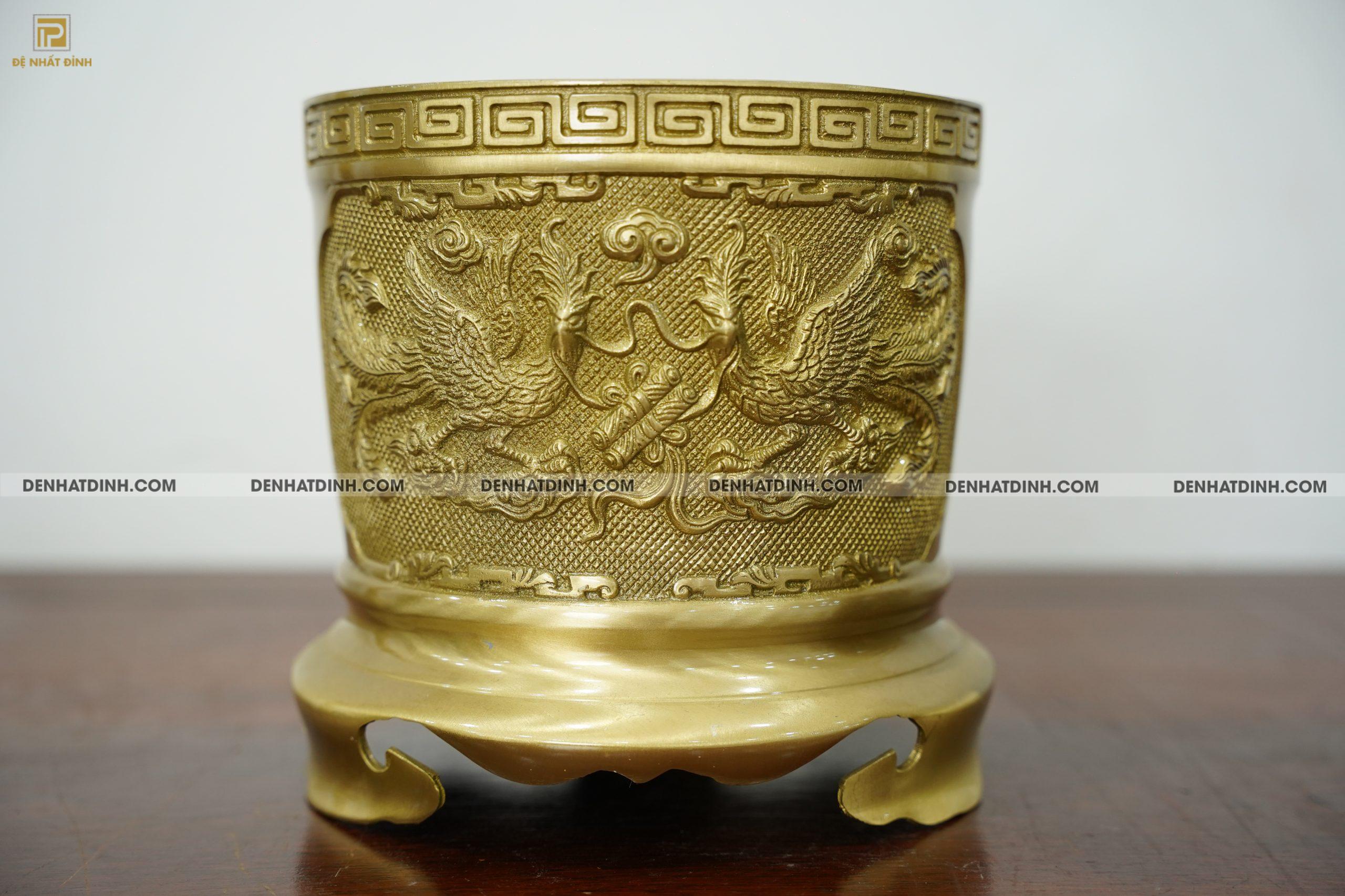 Bát hương bằng đồng 20 Mộc - Ảnh 3