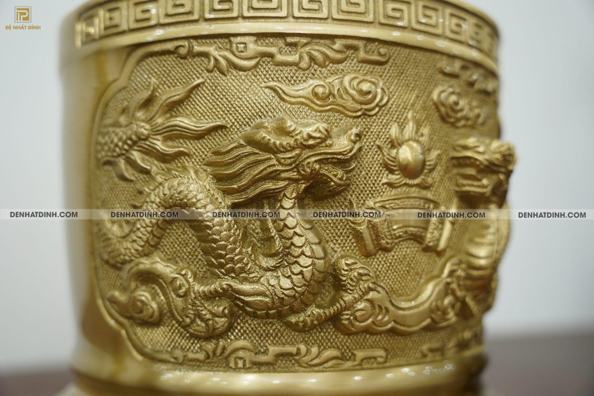 Bát hương bằng đồng 22 Mộc - Ảnh 6