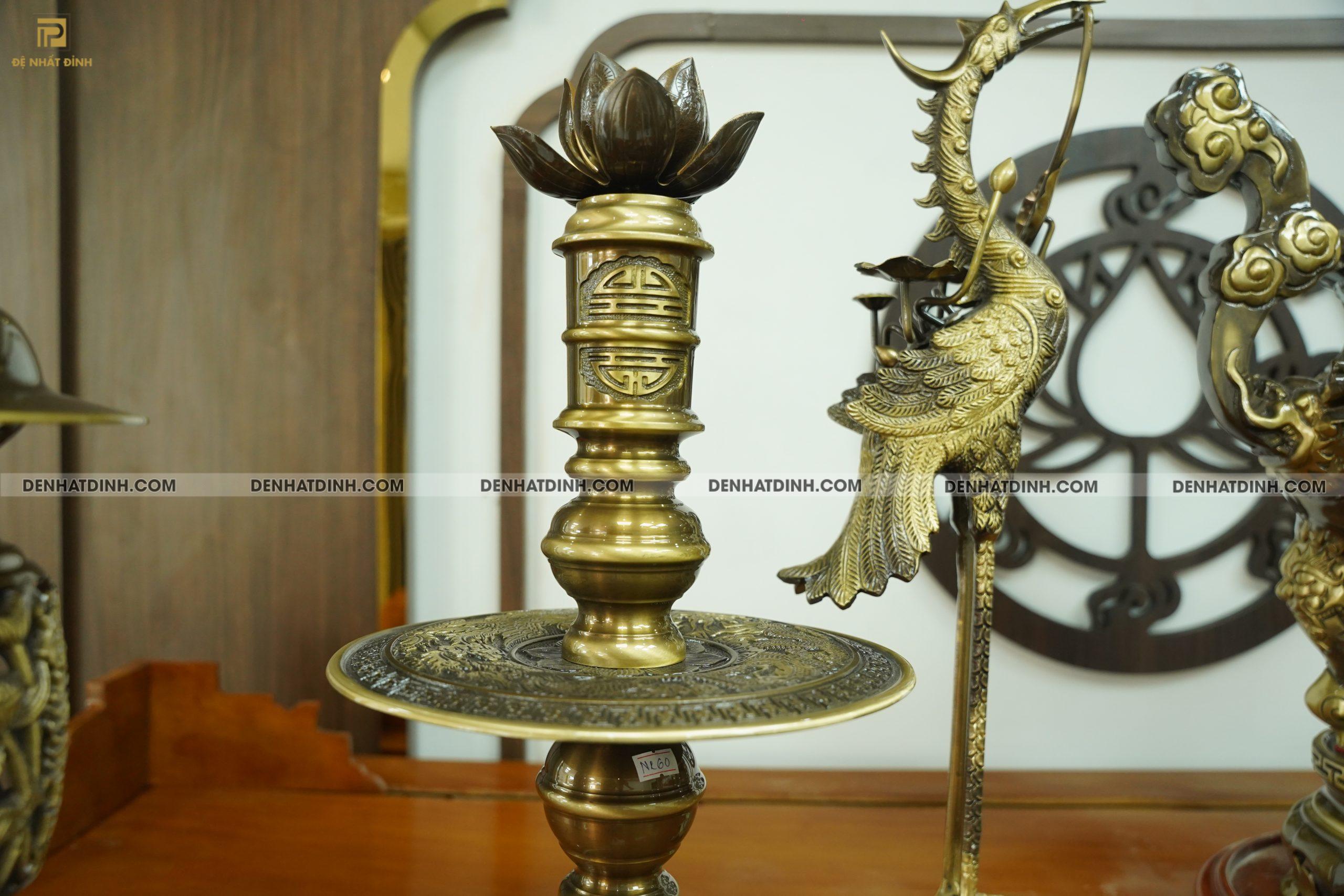 Bộ đỉnh đồng hoa sòi 65 CN đầy đủ 11 món - Ảnh 8