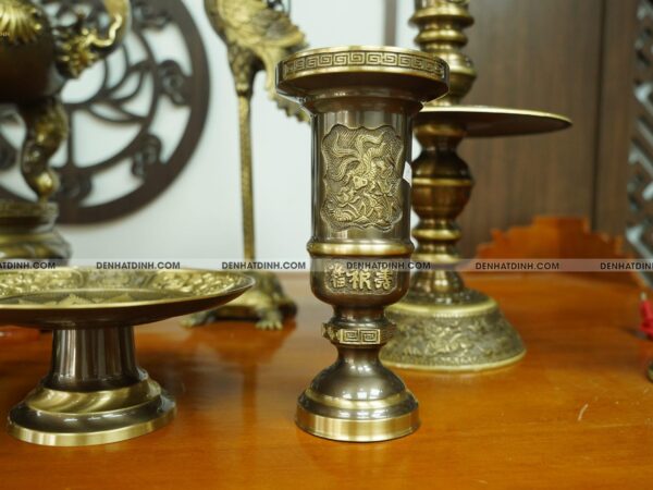 Alternative view of Bộ đỉnh đồng hoa sòi 65 CN đầy đủ 11 món