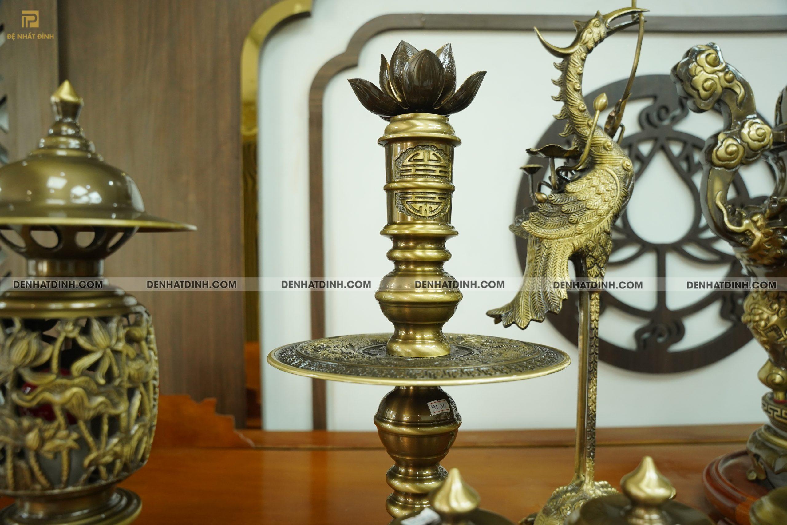 Bộ đỉnh đồng hoa sòi 65 CN đầy đủ 12 món - Ảnh 10