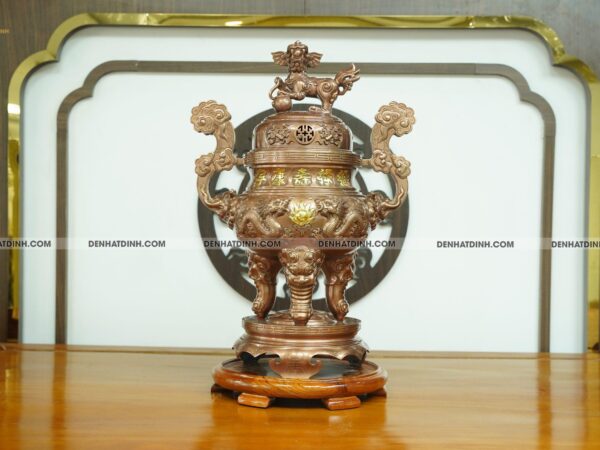 Đỉnh rồng đồng đỏ 65