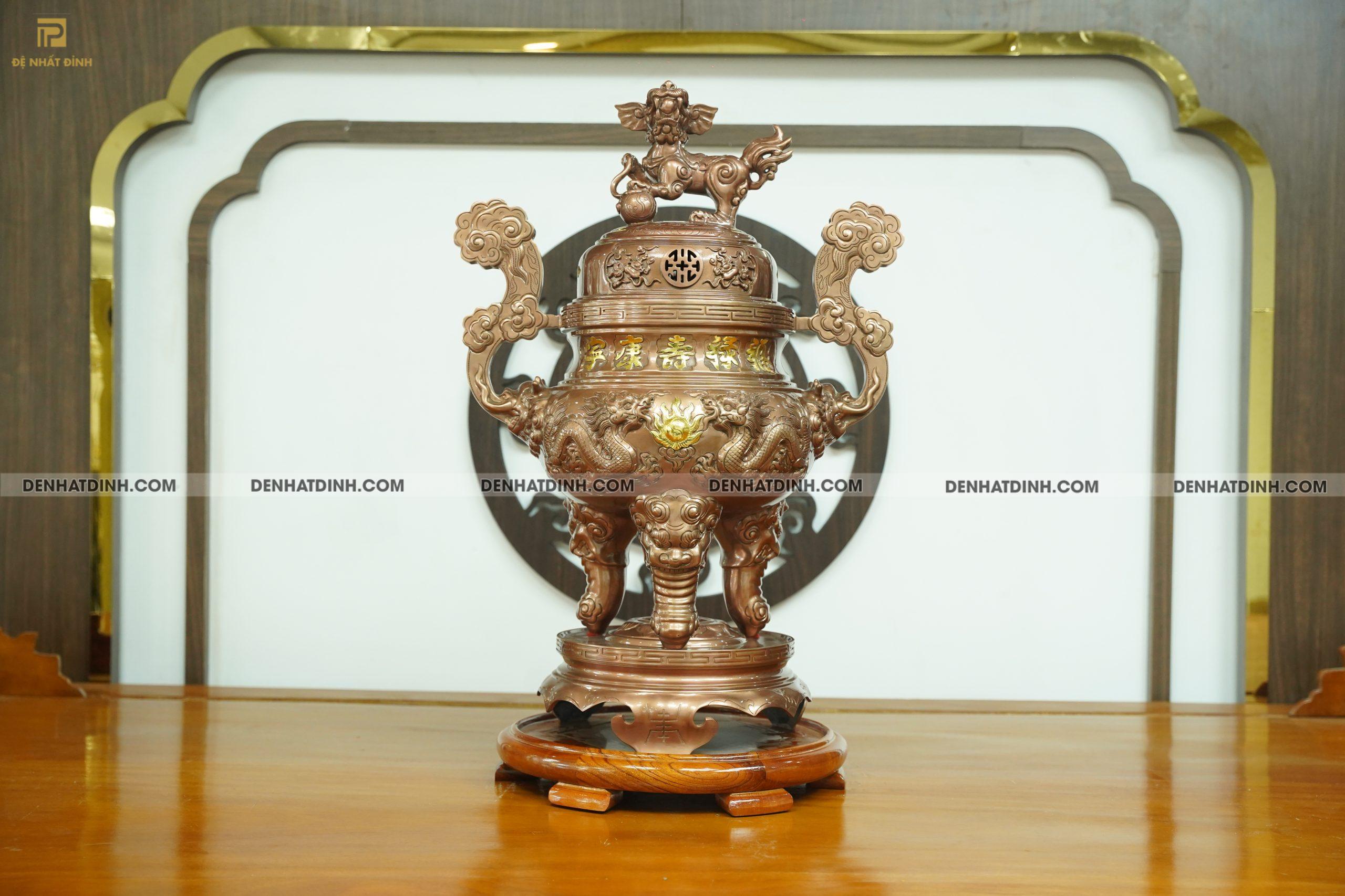 Đỉnh rồng đồng đỏ 65