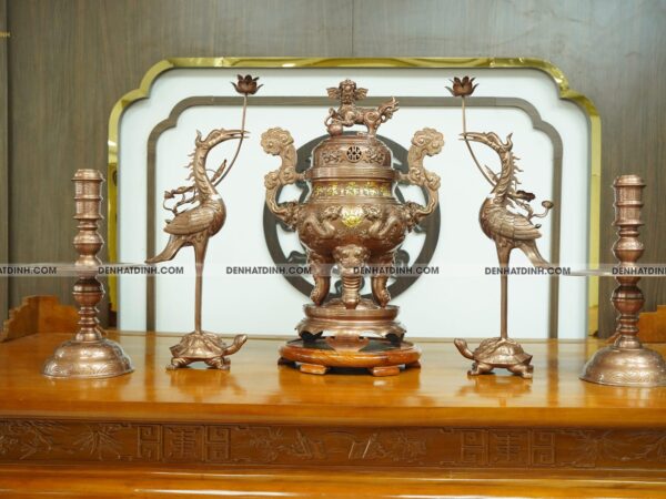 Bộ ngũ sự song long 65 đồng đỏ