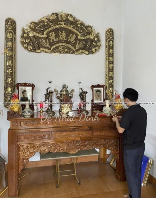 Chuẩn bị bài văn khấn lập bàn thờ mới cần thực hiện chỉnh chu