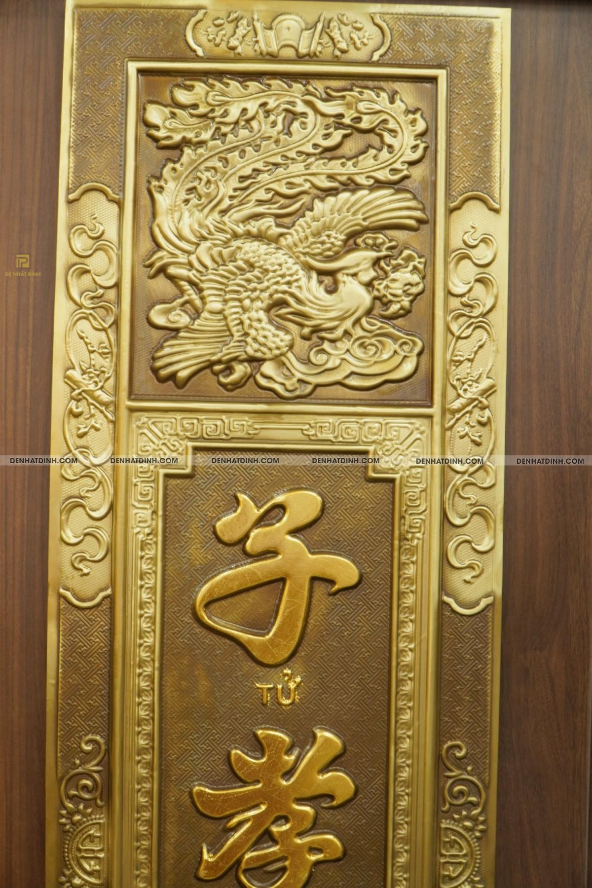 Đại tự câu đối bằng đồng kỹ nét (Mẫu mới) - Ảnh 6