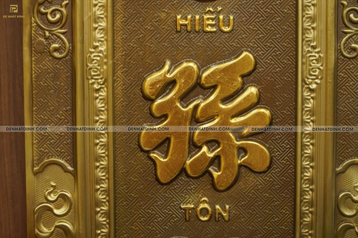 Đại tự câu đối bằng đồng kỹ nét (Mẫu mới) - Ảnh 7