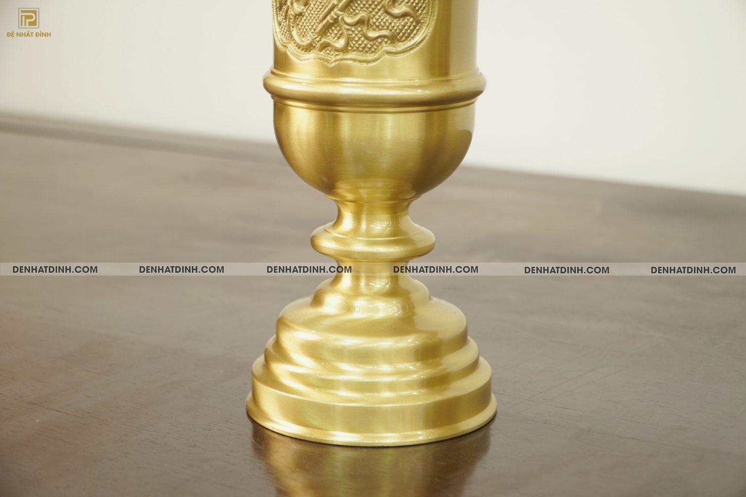 Ống đựng hương cao 30 bằng đồng Catut ( Mẫu mới) - Ảnh 7