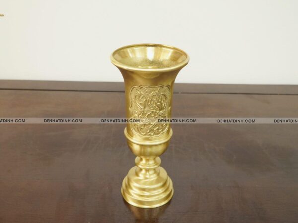 Alternative view of Ống đựng hương cao 30 bằng đồng Catut ( Mẫu mới)