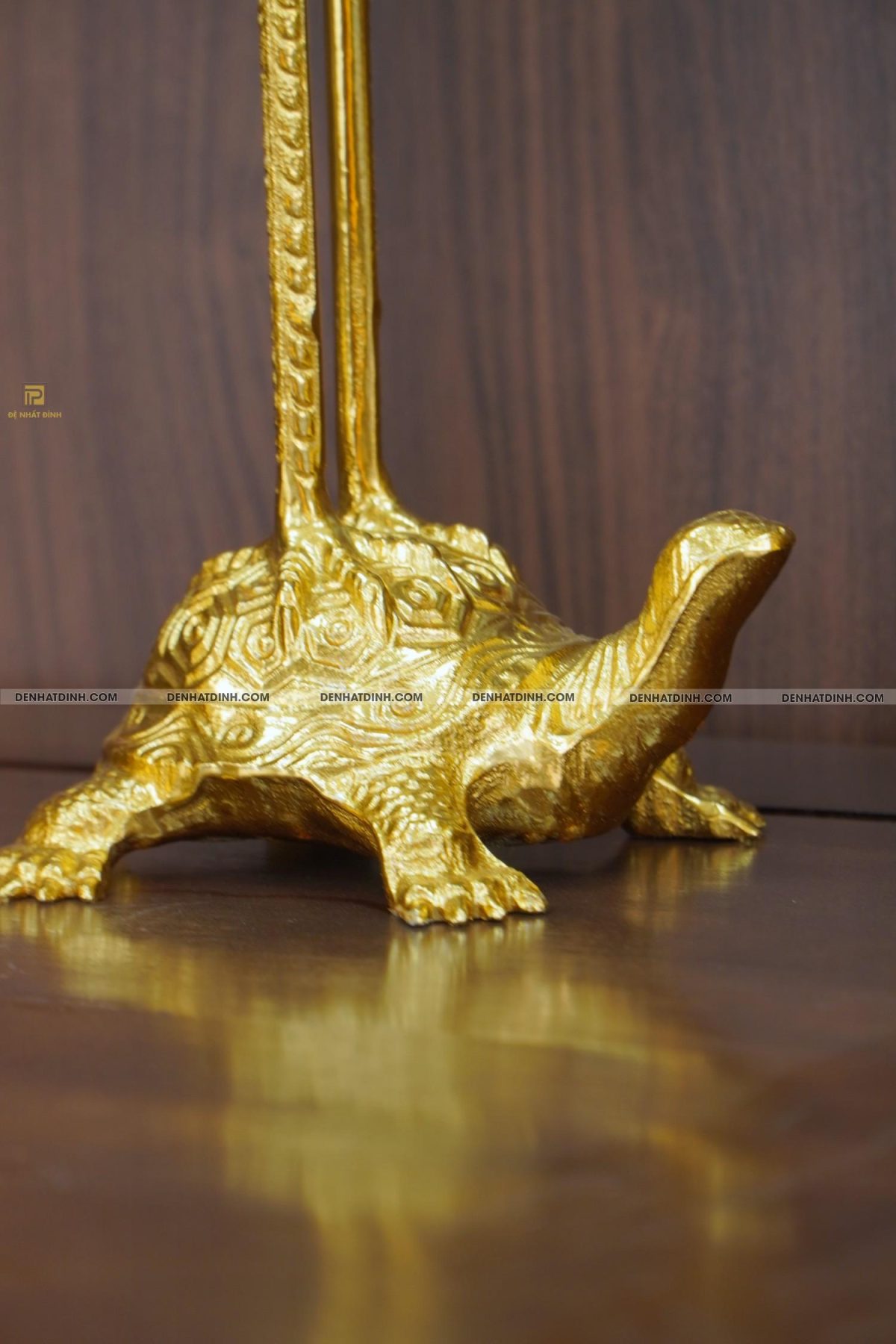 Bộ đỉnh đồng ngũ sự Cuốn Thư 65 nến cổ dát vàng 24K - Ảnh 9