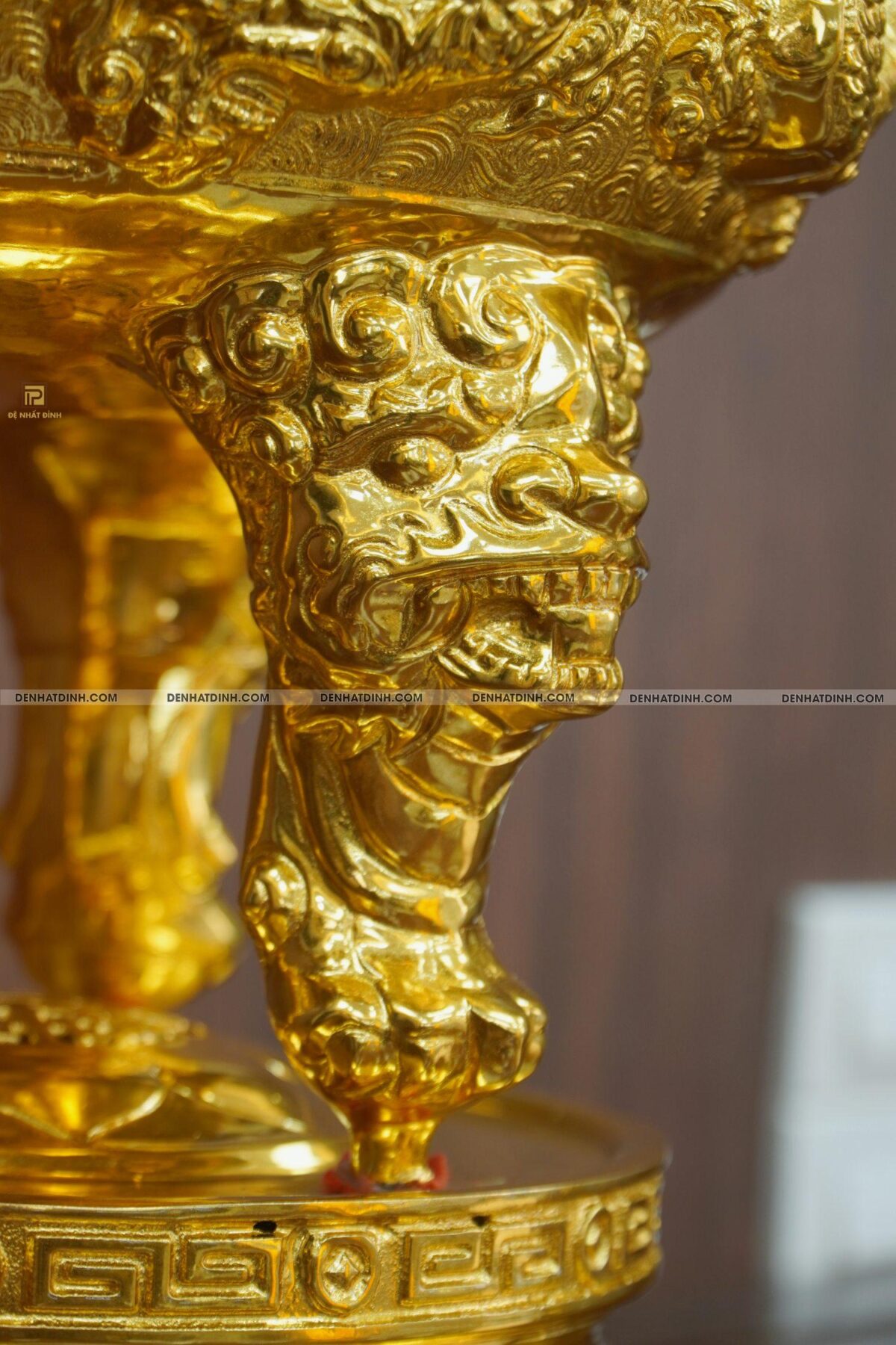 Đỉnh đồng Cuốn Thư 65 dát vàng 24K - Ảnh 11