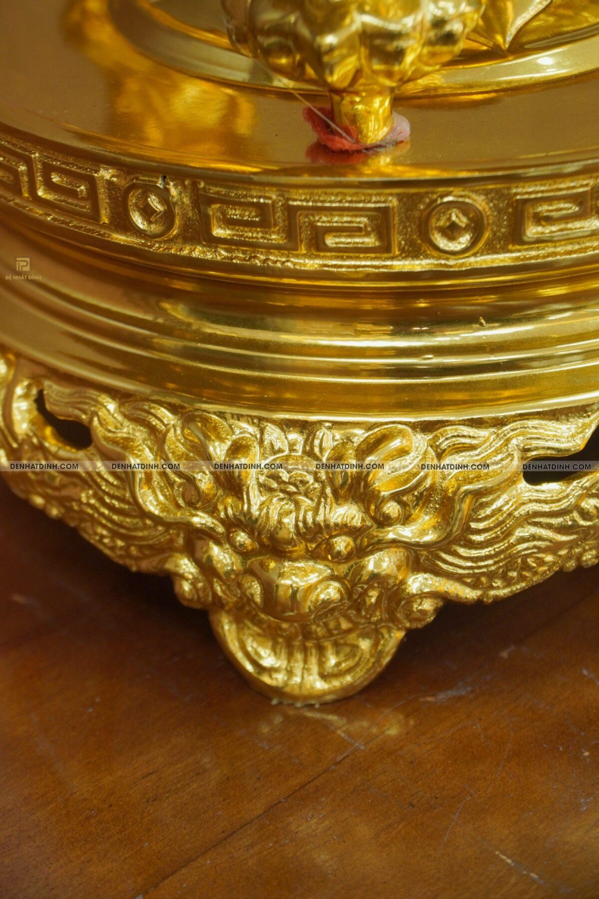 Đỉnh đồng Cuốn Thư 65 dát vàng 24K - Ảnh 14