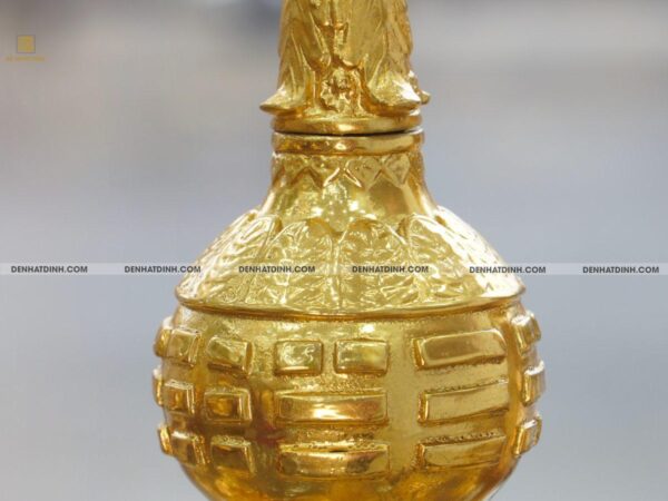 Alternative view of Hồ lô bát tiên dát vàng 24K