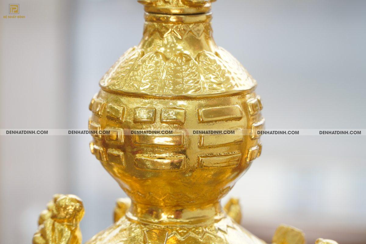 Hồ lô bát tiên dát vàng 24K - Ảnh 5
