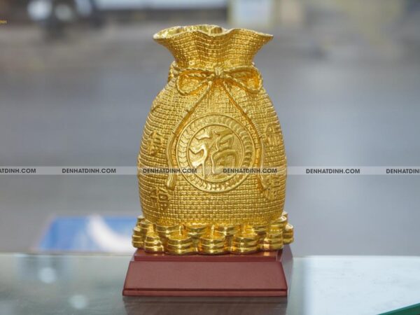 Túi tiền Tài Lộc 20 dát vàng 24K