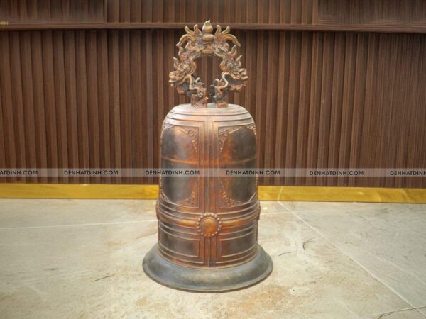 Chuông chùa đồng đỏ nặng 15kg