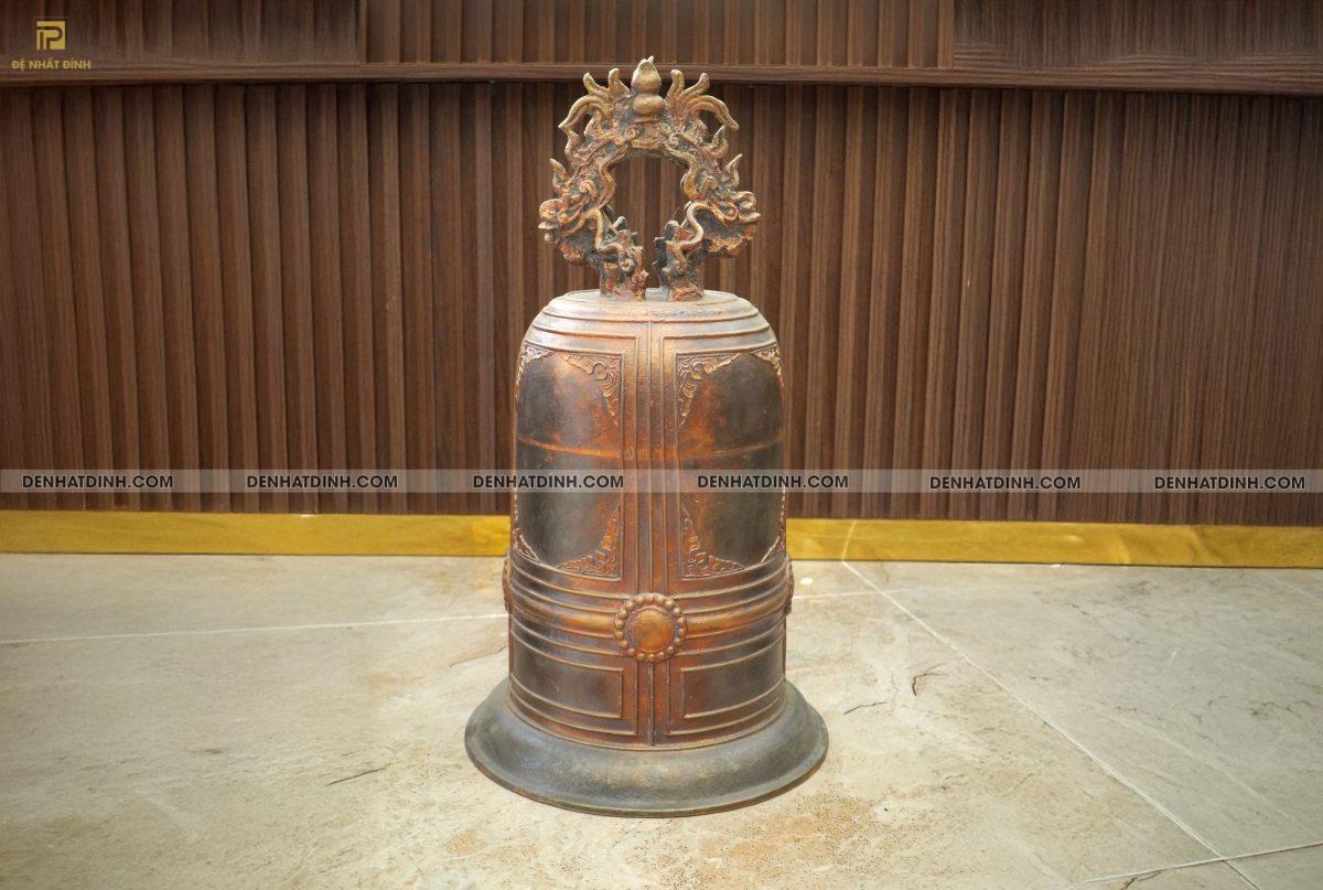 Chuông chùa đồng đỏ nặng 15kg