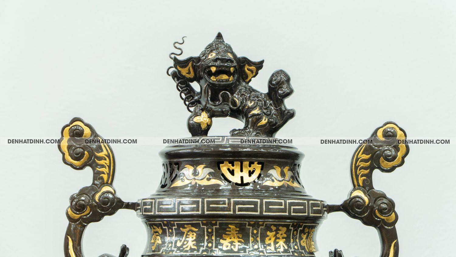 Đỉnh hoa sòi 60 khảm tam khí - Ảnh 3