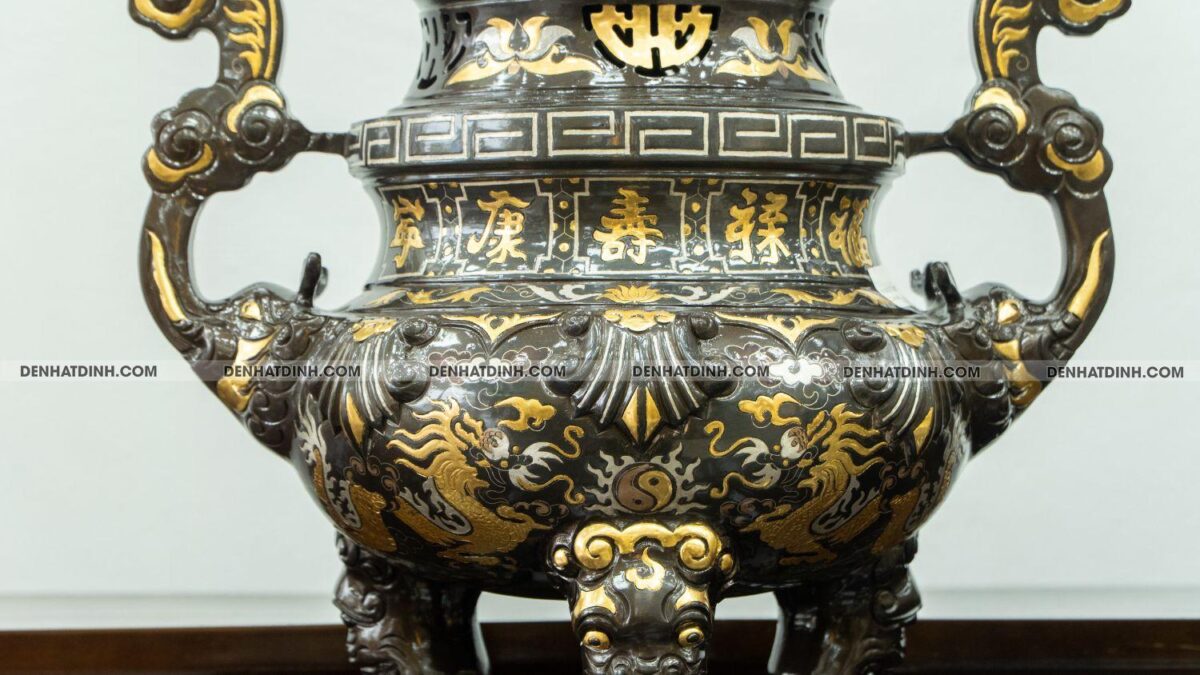 Đỉnh hoa sòi 60 khảm tam khí - Ảnh 4