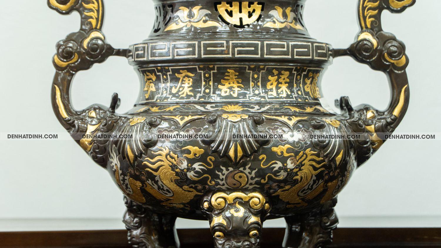 Đỉnh hoa sòi 60 khảm tam khí - Ảnh 4