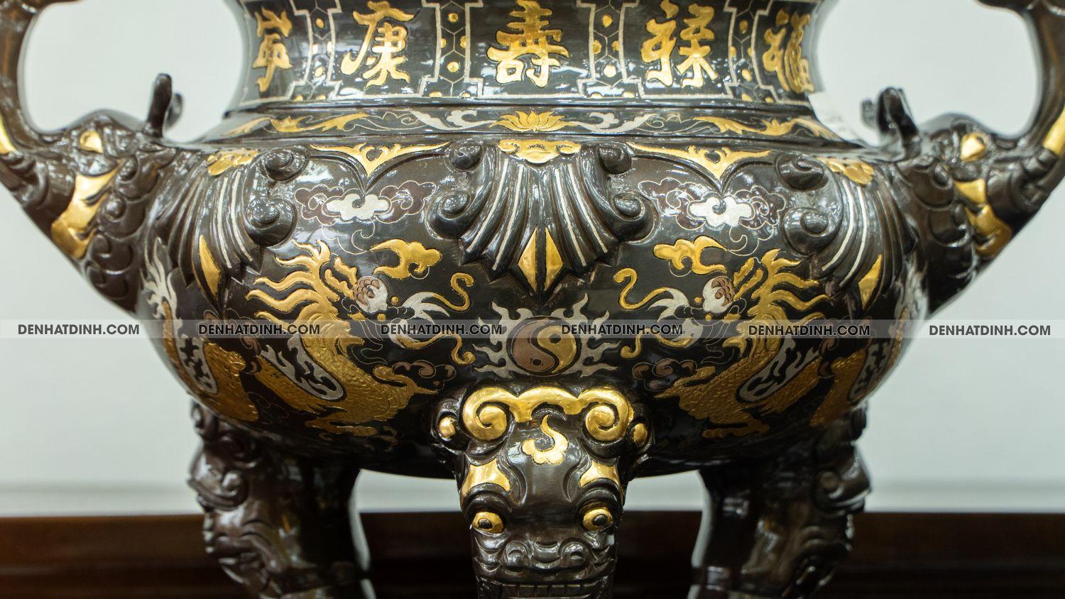 Đỉnh hoa sòi 60 khảm tam khí - Ảnh 6