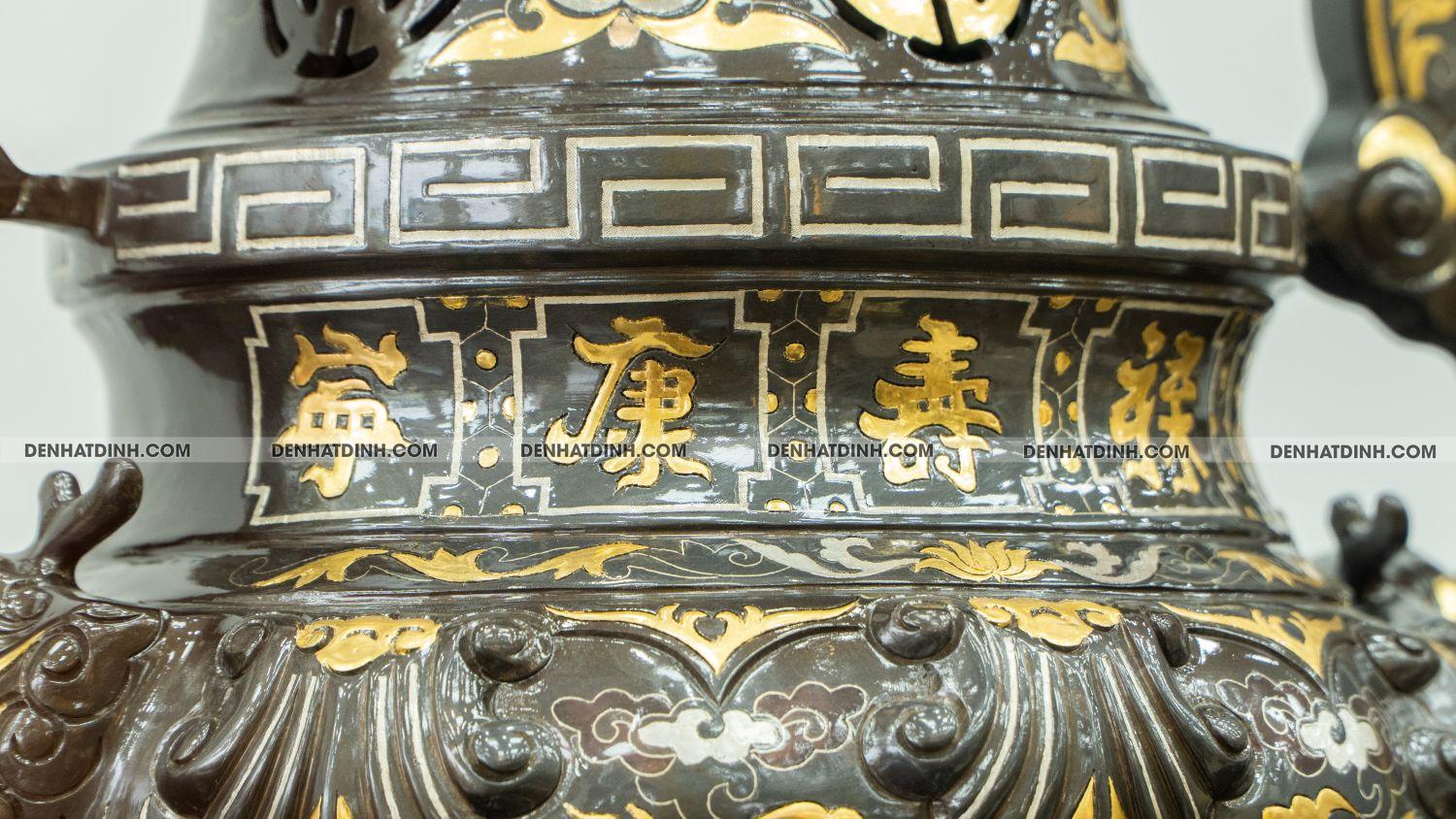 Đỉnh hoa sòi 60 khảm tam khí - Ảnh 9