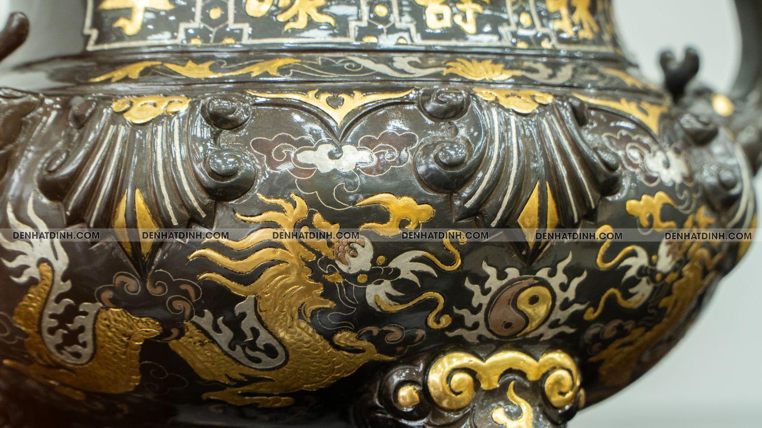 Đỉnh hoa sòi 60 khảm tam khí - Ảnh 10