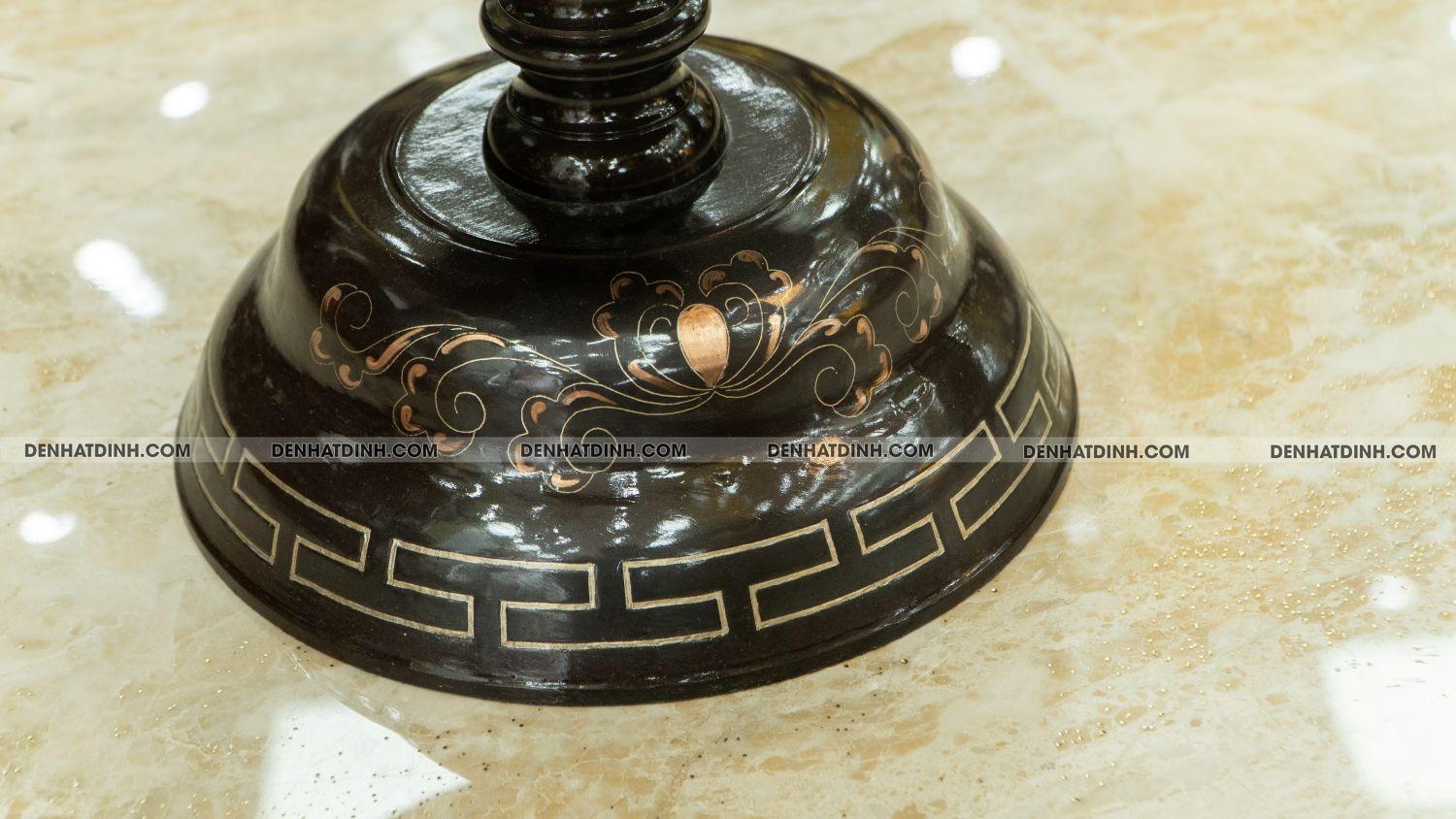 Đôi chân nến 48 khảm tam khí - Ảnh 8