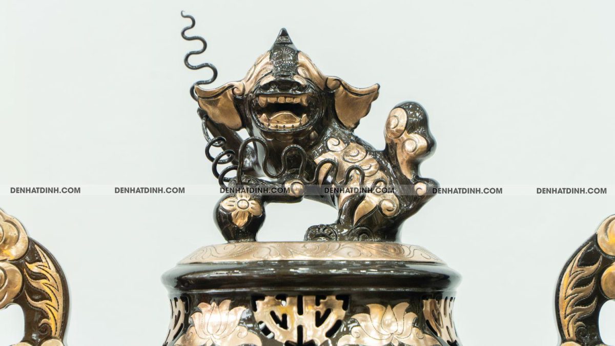 đỉnh hoa sòi 60 đồng đỏ cạo mẫu 003 - Ảnh 3