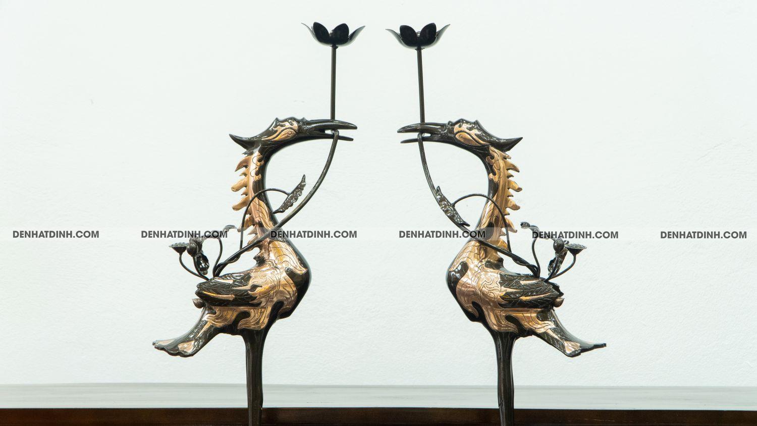 Đôi hạc 65 đồng đỏ cạo - Ảnh 3