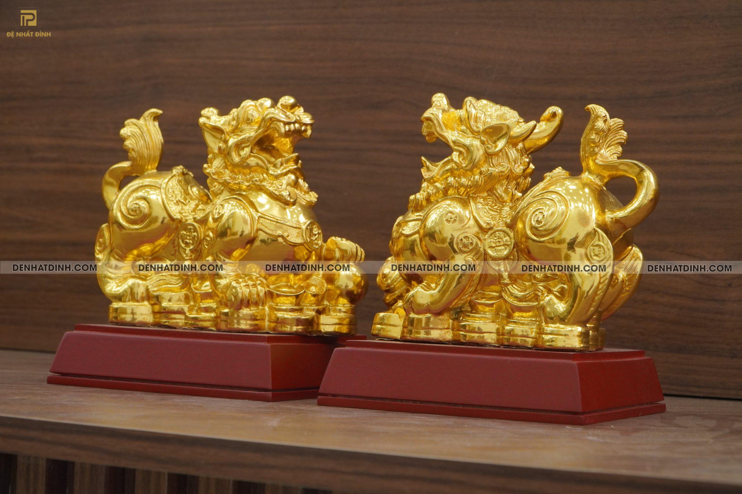 Đôi tỳ hưu chân quỳ dát vàng - Ảnh 6