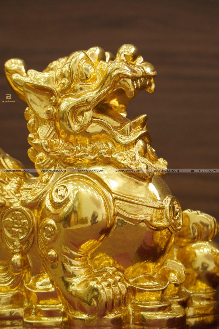 Đôi tỳ hưu chân quỳ dát vàng - Hình ảnh 3