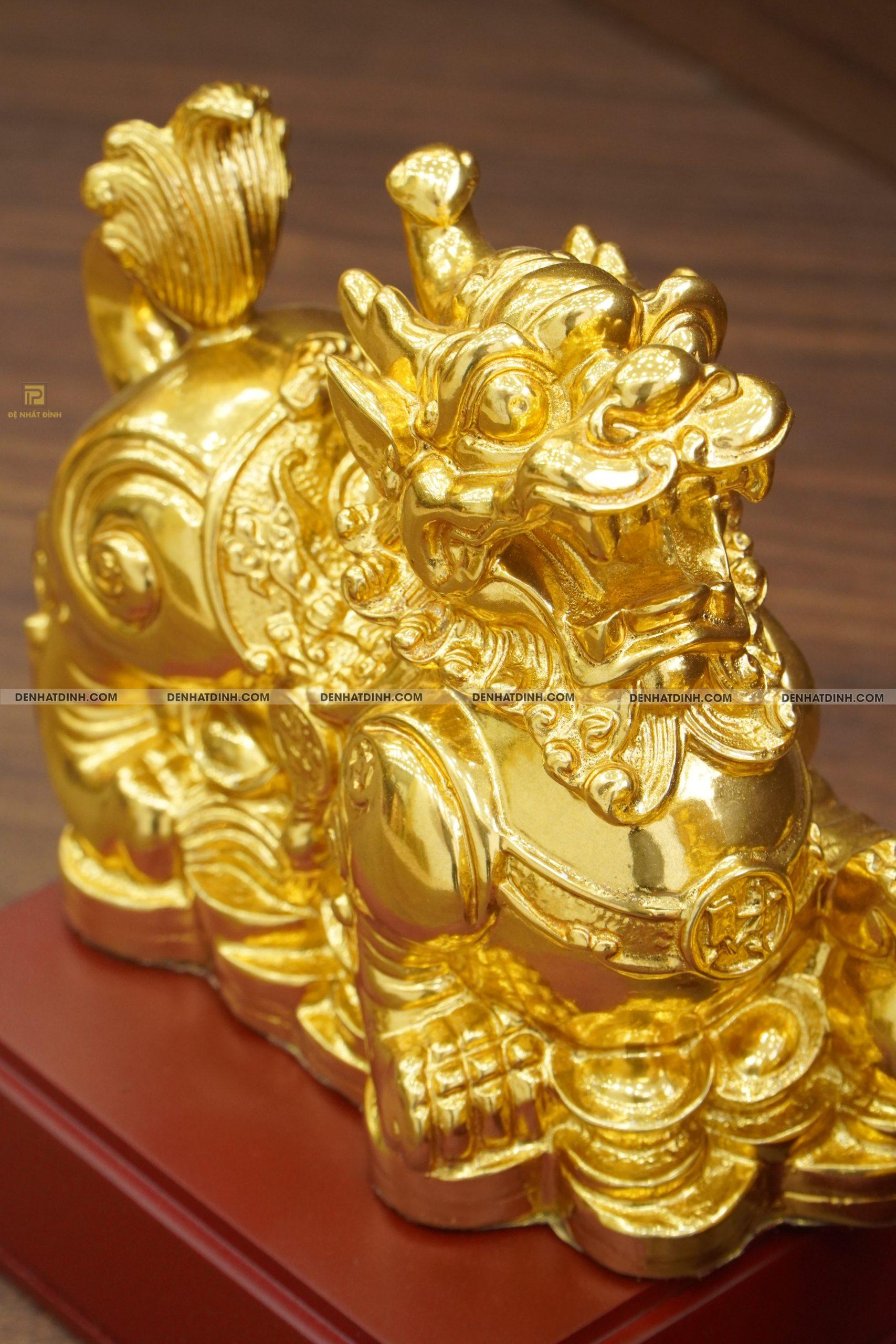 Đôi tỳ hưu chân quỳ dát vàng - Ảnh 4