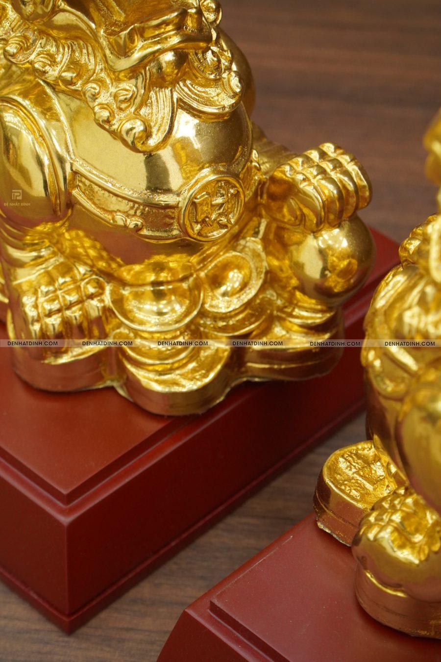 Đôi tỳ hưu chân quỳ dát vàng - Hình ảnh 5