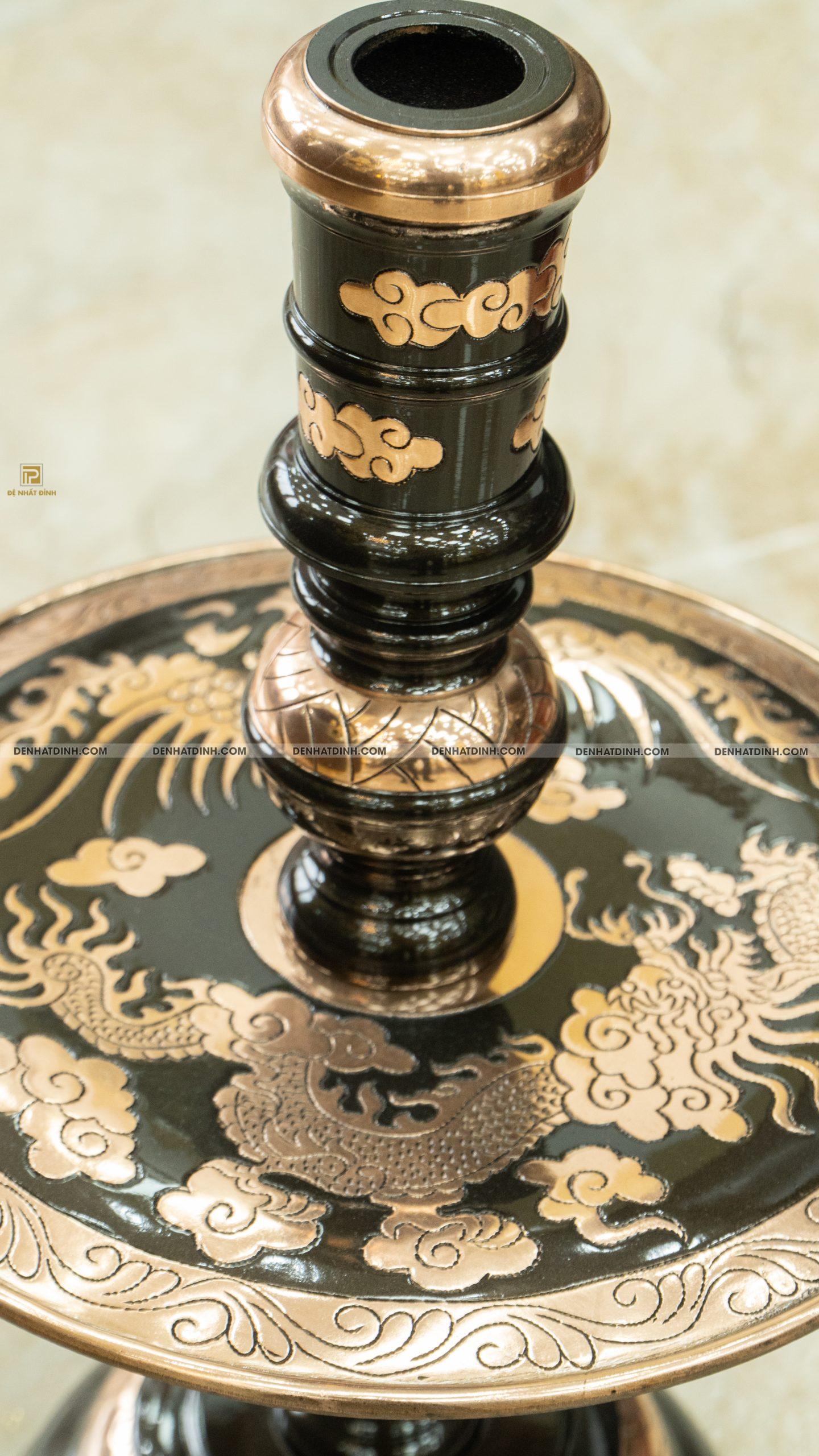 Đôi Nến 48 đồng đỏ cạo - Ảnh 6