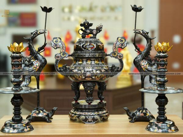 Đỉnh đồng Pháp Lam cao cấp - Mẫu độc quyền