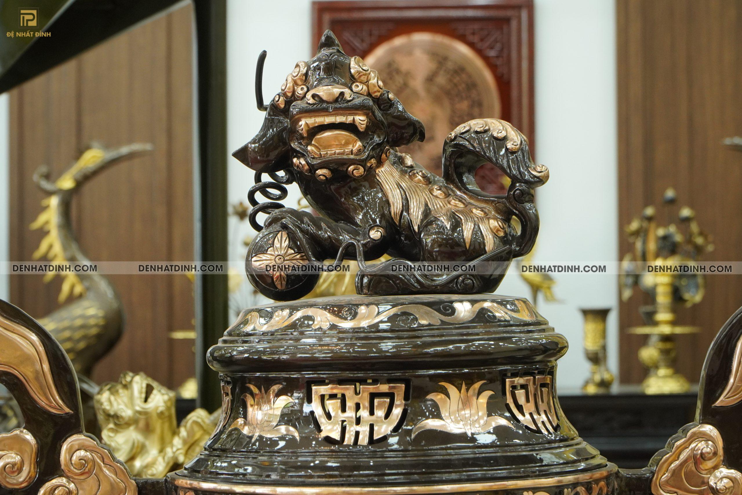 Đỉnh rồng 1m4 đồng đỏ cạo - 001 - Ảnh 5