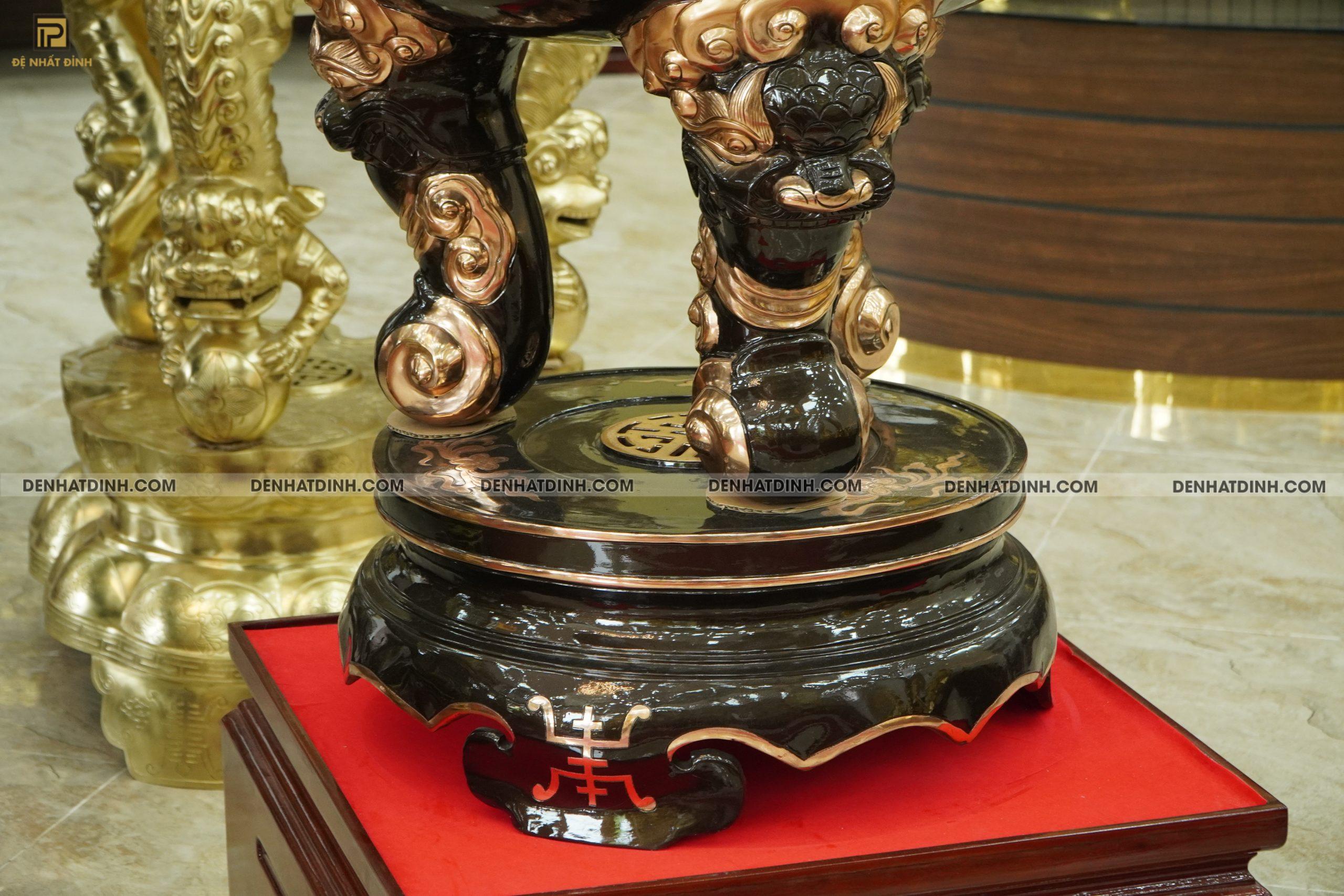 Đỉnh rồng 1m4 đồng đỏ cạo - 001 - Ảnh 8