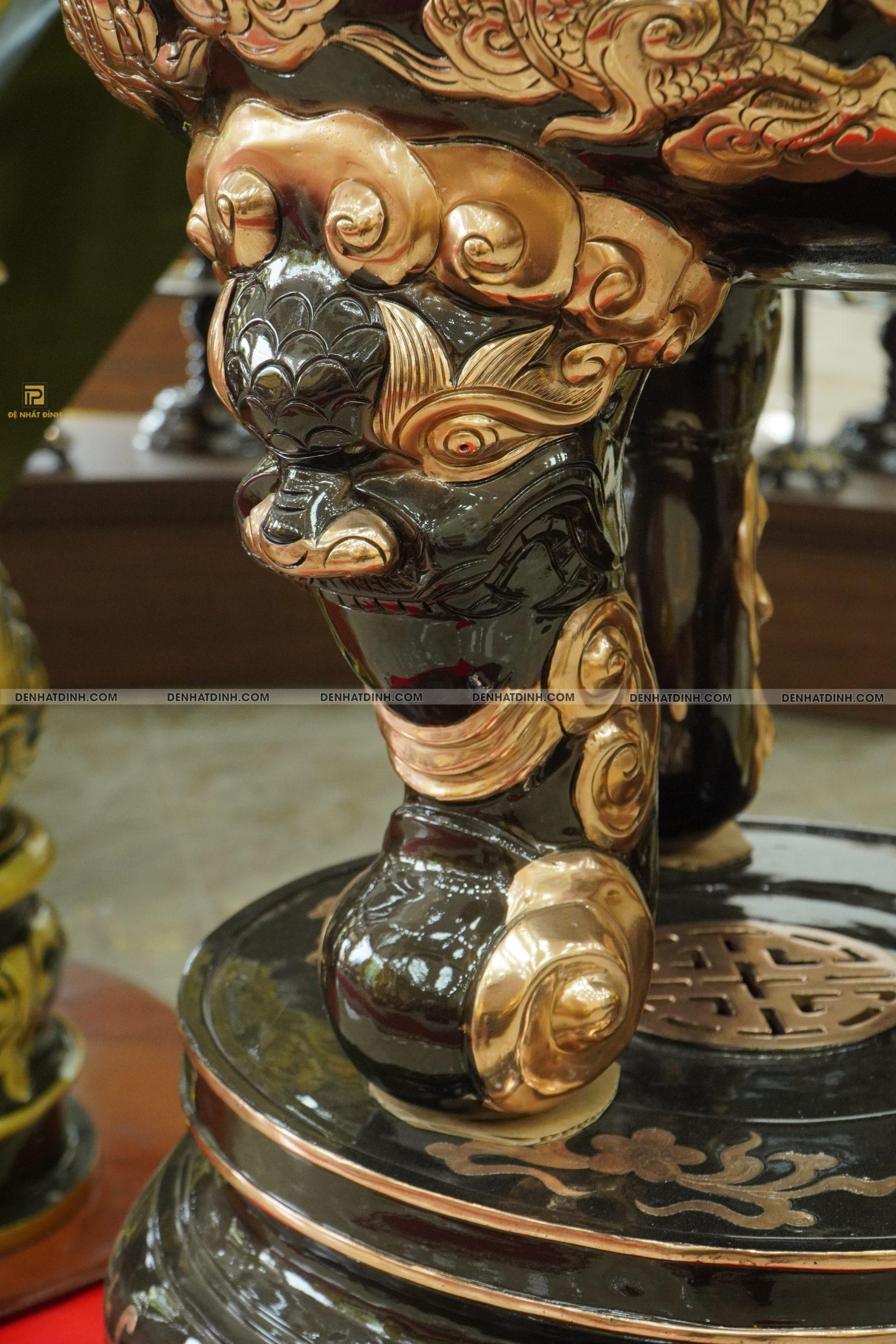 Đỉnh rồng 1m4 đồng đỏ cạo - 001 - Ảnh 7