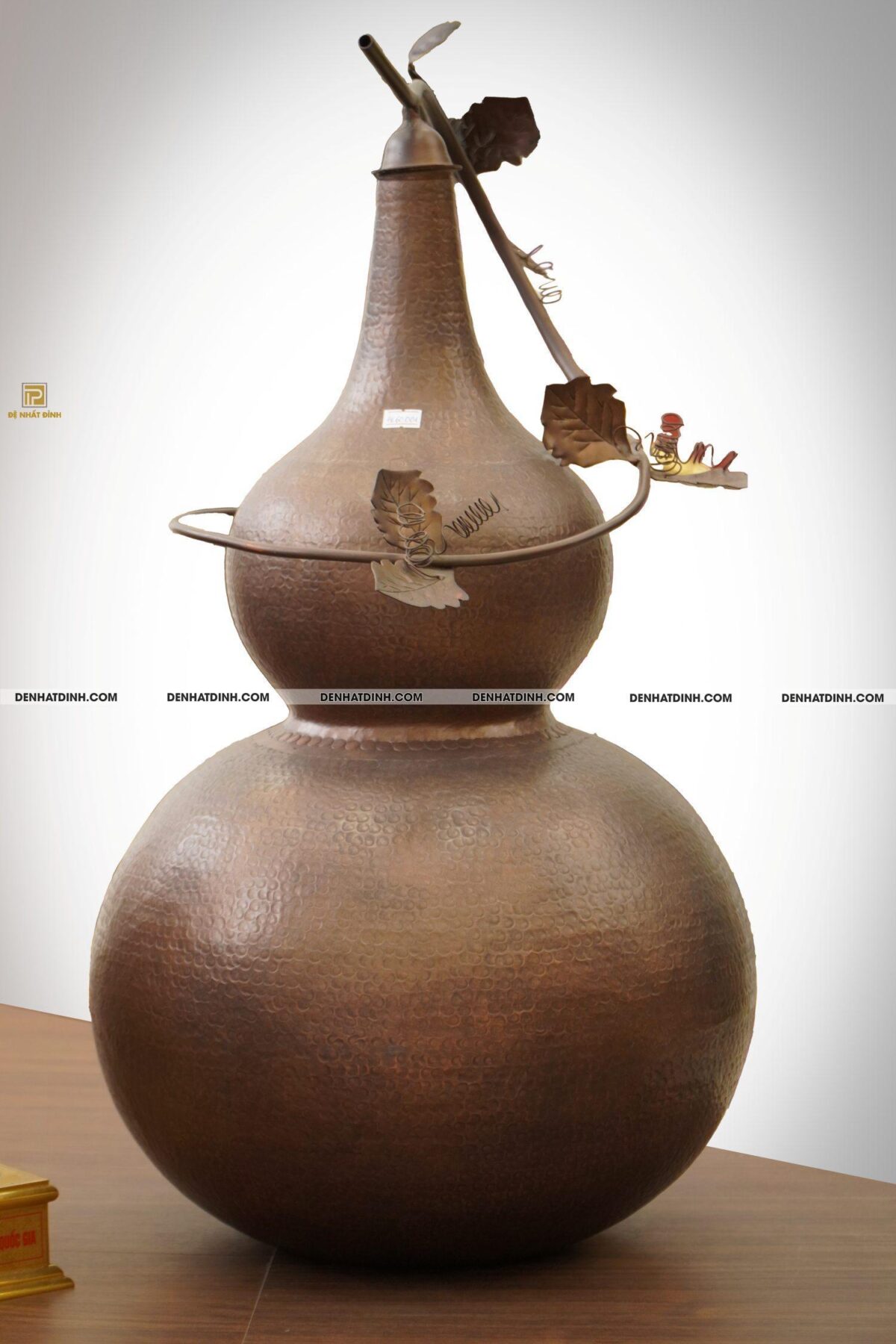 Hồ lô bằng đồng cao 60cm - Ảnh 3